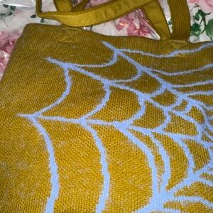 Urban Outfitters SpiderWeb Knit Tote Bag Carry Sll NWT